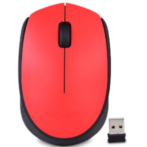 Mouse Logitech M170 Rojo Inalámbrico - Image 3