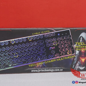 Teclado Gamer JYR Tecla Redonda Iluminado. - Image 4
