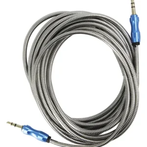 CABLE AUDIO 1X1 RESORTADO METALICO