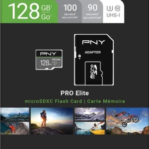 MEMORIA PNY MICROSD 128GB CLASE 10