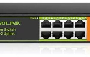 SWITCH POE 8 PUERTOS 10/100