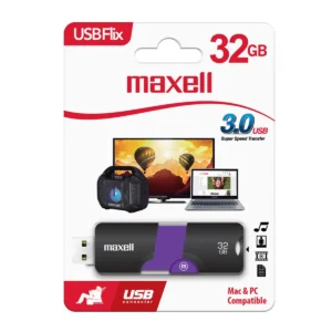 MEMORIA USB MAXELL 32GB USB 3.0