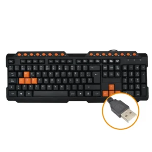 TECLADO BASIK USB MULTIMEDIA BST09T